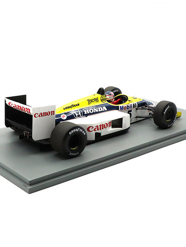 スパーク 1/18スケール ウィリアムズ ホンダ FW11 ナイジェル・マンセル 1986年 イギリスGP 優勝