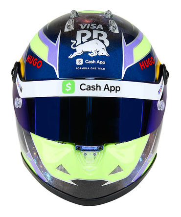 シューベルト 1/2スケール アイザック・ハジャー 2025年 VISA CASH APP RB F1 チーム ヘルメット 
