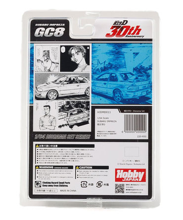 Hobby JAPAN 1/64スケール 頭文字D 30周年記念 スバル インプレッサ