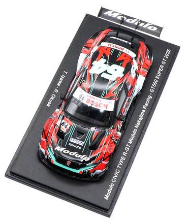 スパーク 1/43スケール Modulo CIVIC TYPE R-GT Modulo Nakajima Racing NO.64 伊沢拓也 / 大草りき スーパーGT 2025年 GT500