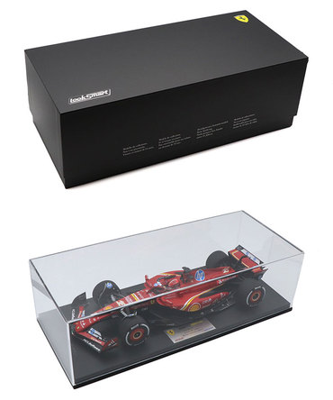 ルックスマート 1/18スケール フェラーリ SF-24 シャルル・ルクレール 2024年 アメリカ（オースティン）GP 優勝 /24f1m