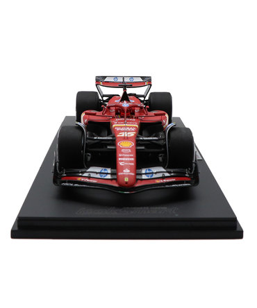 ルックスマート 1/18スケール フェラーリ SF-24 シャルル・ルクレール 2024年 アメリカ（オースティン）GP 優勝 /24f1m