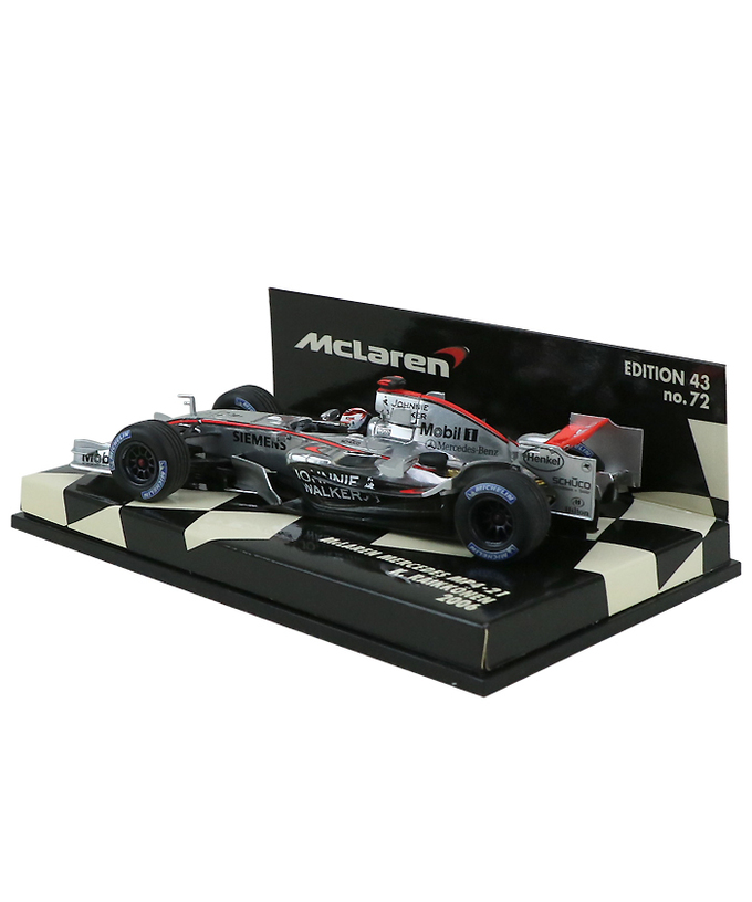 【海外並行品】ミニチャンプス 1/43スケール マクラーレン メルセデス MP4/21 キミ・ライコネン 2006拡大画像