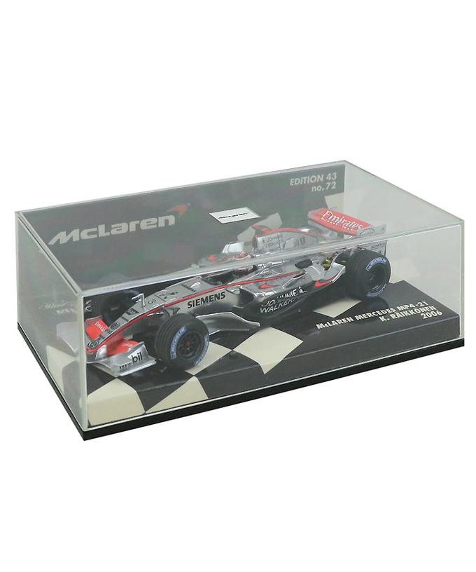 【海外並行品】ミニチャンプス 1/43スケール マクラーレン メルセデス MP4/21 キミ・ライコネン 2006拡大画像