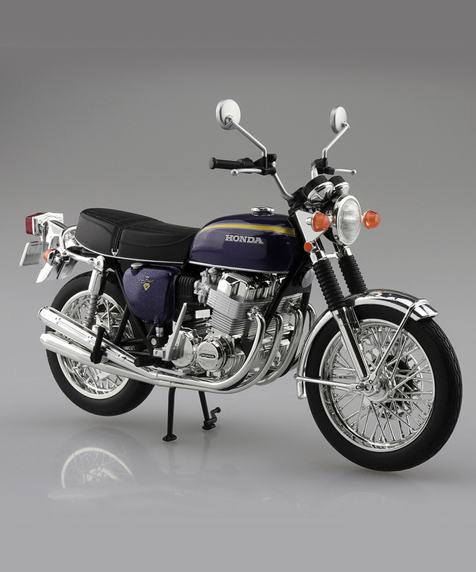 28 Honda ホンダ バイク関連 会員限定p5倍 アオシマ 1 12スケール ホンダ Cb750four K2 パープル Euro Sports公式通販