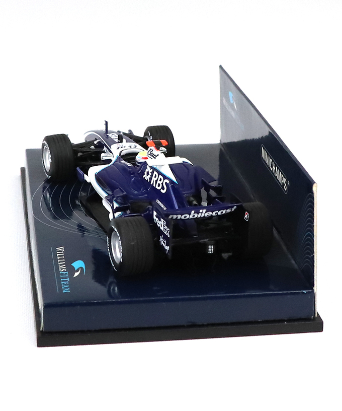 【海外並行品】ミニチャンプス 1/43スケール ウィリアムズ FW28 マーク・ウェバー 2006年拡大画像