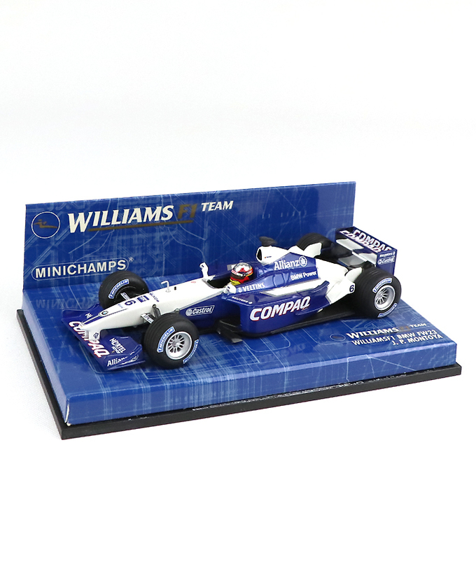 【海外並行品】ミニチャンプス 1/43スケール ウィリアムズ F１ BMW FW23 ファン・パブロ・モントーヤ 2001年拡大画像