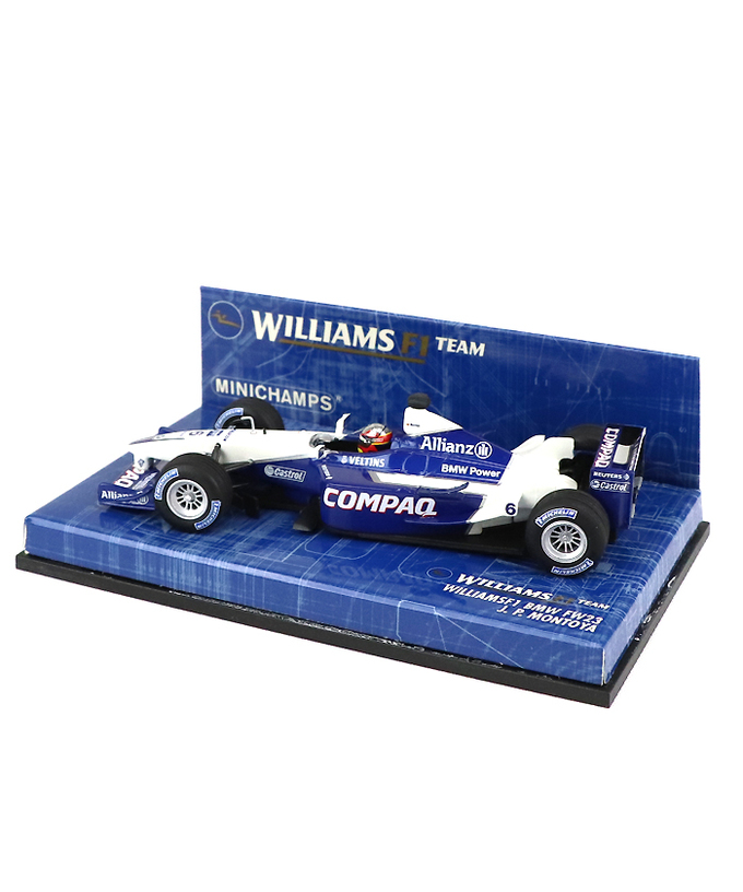 【海外並行品】ミニチャンプス 1/43スケール ウィリアムズ F１ BMW FW23 ファン・パブロ・モントーヤ 2001年拡大画像