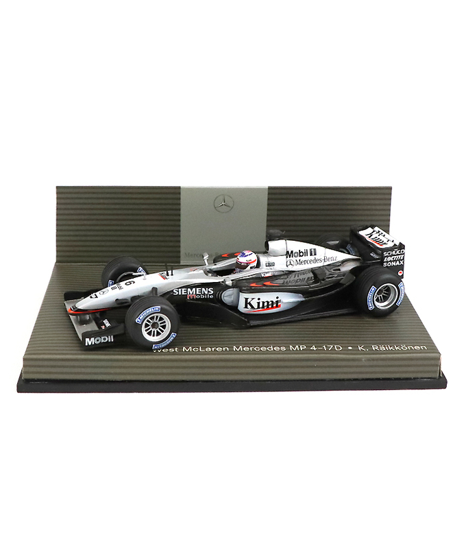 【海外並行品】メルセデスベンツディーラー別注ミニチャンプス 1/43スケール マクラーレン メルセデス MP4-17D キミ・ライコネン 拡大画像