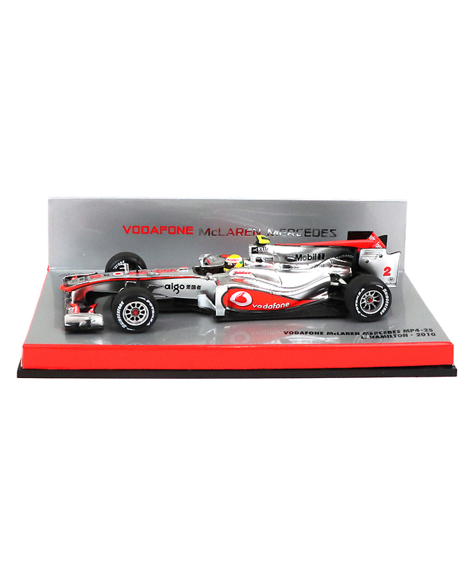 【海外並行品】マクラーレンチーム別注 ミニチャンプス 1/43スケール ボーダフォン マクラーレン メルセデス MP4-25 ルイス・ハミルトン 2010年拡大画像