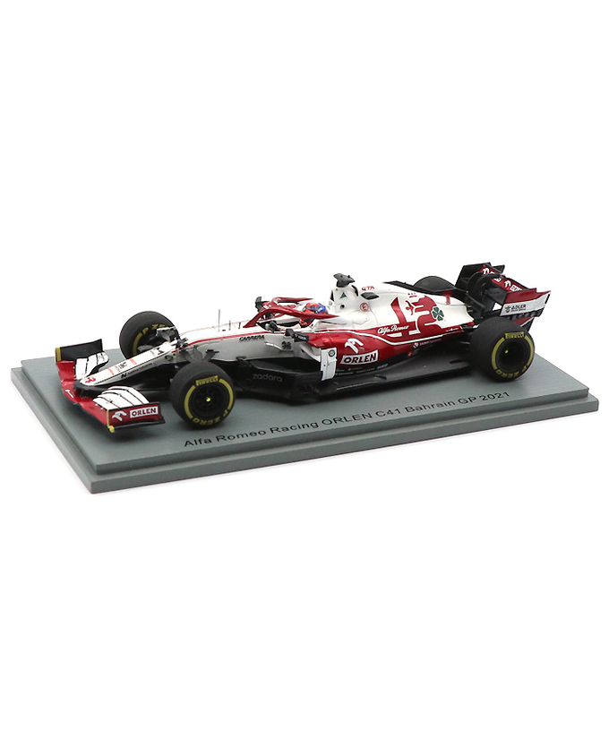 とのご ヤフオク! - スパーク 1/43 アルファロメオ F1 C41 キミ ライ