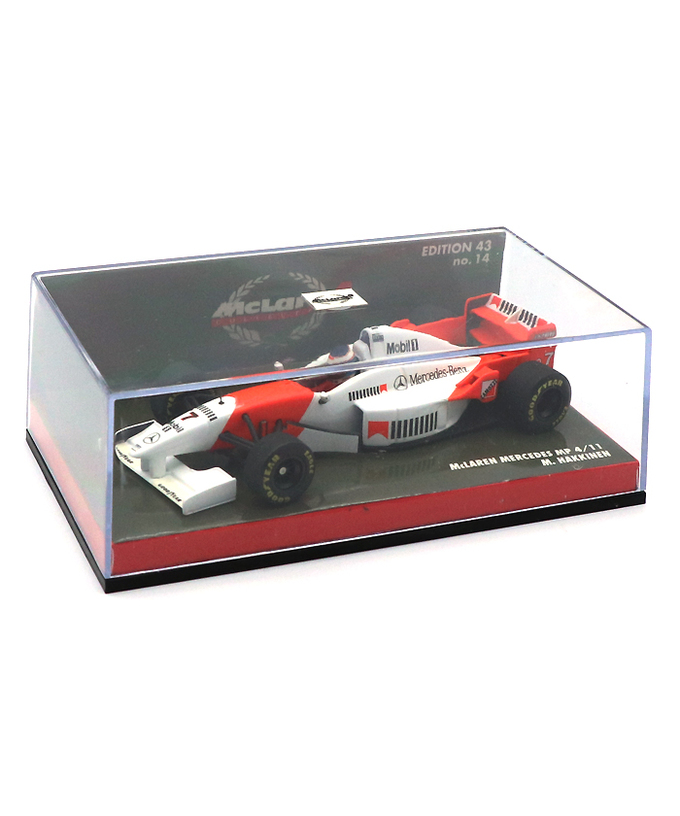 【海外並行品】ミニチャンプス 1/43スケール マクラーレン メルセデス MP4/11 ミカ・ハッキネン拡大画像