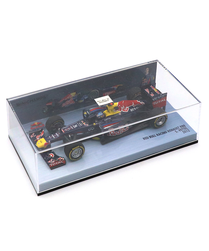 【海外並行品】ミニチャンプス 1/43スケール レッドブル レーシング ルノー RB8 セバスチャン・ベッテル 2012年 /ARB拡大画像