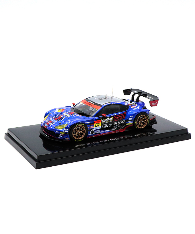 円高還元 EBBRO 1/43 SUBARU BRZ GT300 2021 No.61 - おもちゃ