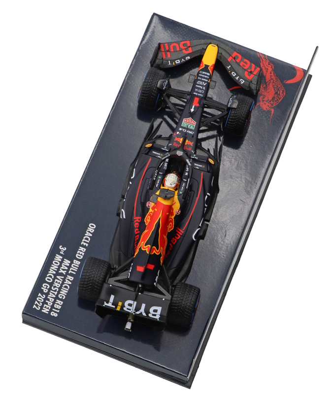 ミニチャンプス 1/43スケール オラクル レッドブル レーシング RB18 マックス・フェルスタッペン 2022年 モナコGP 3位入賞 /ARB/msa拡大画像