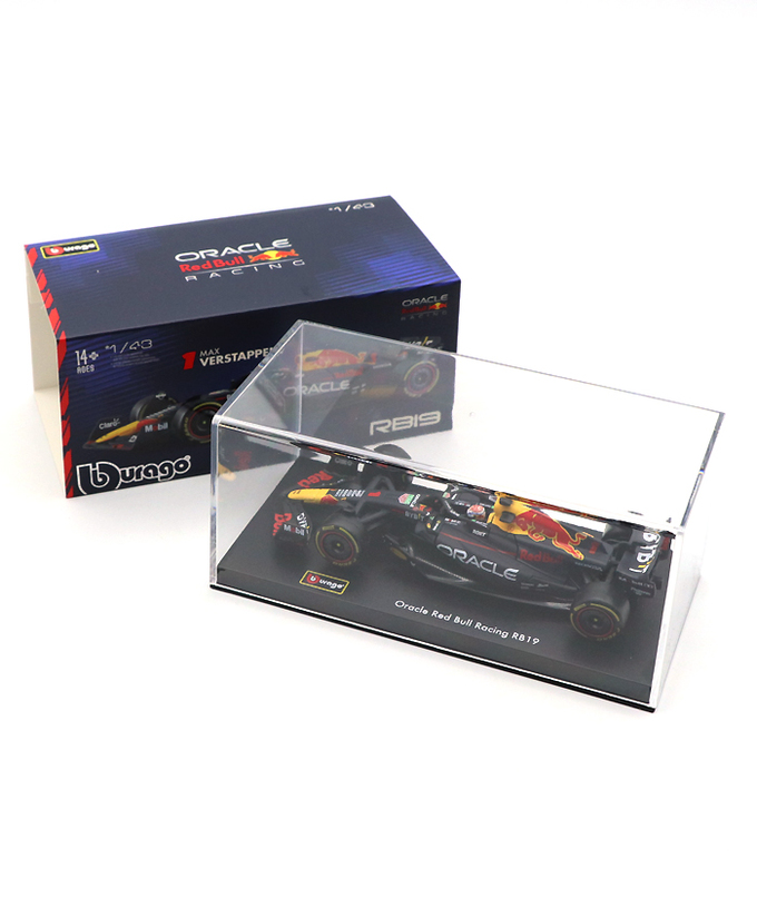 【50%オフセール】ブラゴ 1/43スケール オラクル レッドブル レーシング ホンダ RB19 マックス・フェルスタッペン 2023年（ドライバー付属） /ARB/23f1m/msl拡大画像