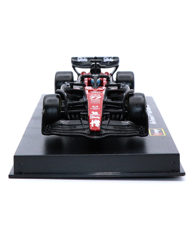 ブラゴ 1/43スケール アルファロメオ F1チーム C43 バルテリ・ボッタス 2023年（ドライバー付属）/23f1m拡大画像