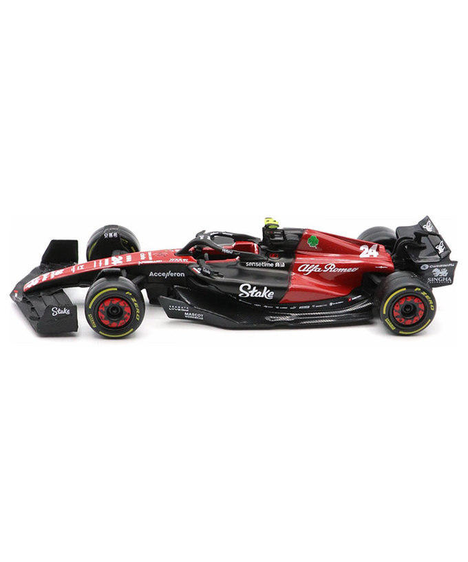 ブラゴ 1/43スケール アルファロメオ F1チーム C43 周 冠宇(ジョウ・グアンユー) 2023年/23f1m拡大画像