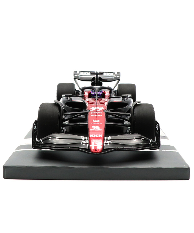 ミニチャンプス 1/18スケール アルファロメオ F1チーム KICK C43 バルテリ・ボッタス 2023年 オーストラリアGP/23f1m/msl拡大画像