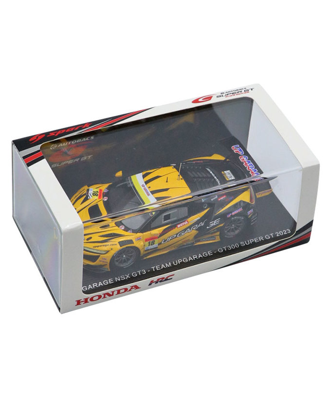 スパーク 1/43スケール UPGARAGE NSX GT3 NO.18 小林崇志/ 小出峻 GT 300 スーパーGT 2023年拡大画像