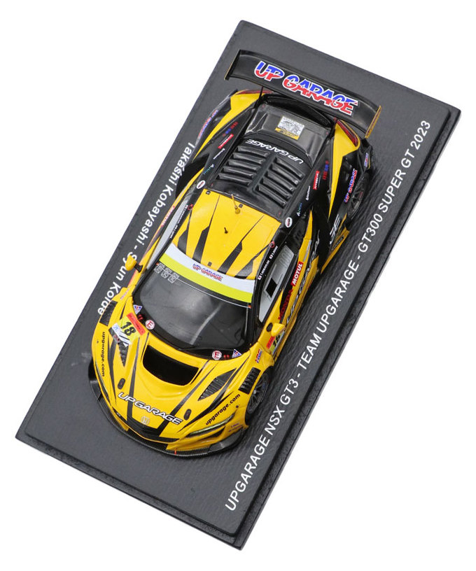 スパーク 1/43スケール UPGARAGE NSX GT3 NO.18 小林崇志/ 小出峻 GT 300 スーパーGT 2023年拡大画像