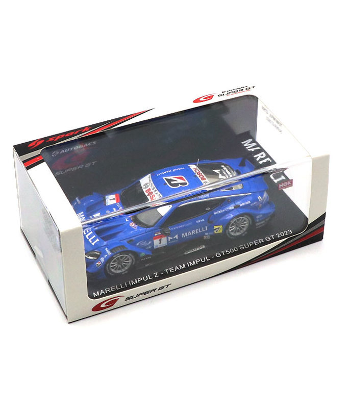 スパーク 1/43スケール マレリ インパル Z  TEAM IMPUL NO.1 平峰一貴 / ベルトラン・バゲット GT 500 スーパーGT 2023年拡大画像