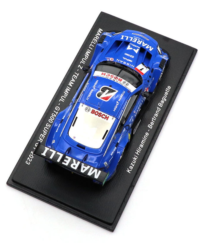 スパーク 1/43スケール マレリ インパル Z  TEAM IMPUL NO.1 平峰一貴 / ベルトラン・バゲット GT 500 スーパーGT 2023年拡大画像