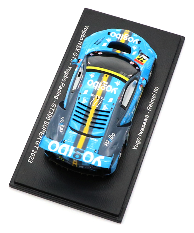 スパーク 1/43スケール ヨギボー NSX GT3 Yogibo Racing NO.27 岩澤優吾 / 伊東黎明 GT300 スーパーGT 2023年拡大画像