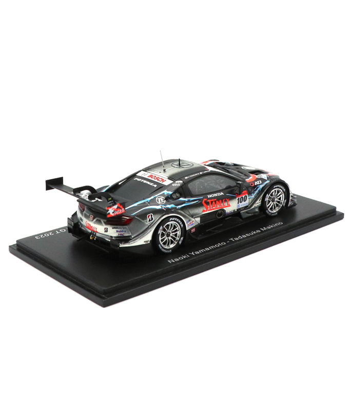 スパーク 1/43スケール スタンレー NSX-GT TEAM KUNIMITSU NO.100 山本尚貴 / 牧野任祐 GT500 スーパーGT 2023年拡大画像