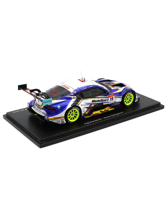 スパーク 1/43スケール ウェッズスポーツ アドバン GR スープラ TGR TEAM WedsSport BANDOH NO.19 国本雄資 / 阪口晴南 GT 500 スーパーGT 2022年拡大画像