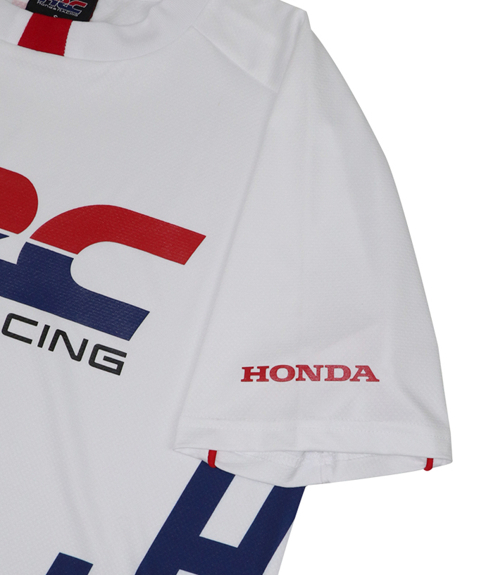 HRC Honda RACING ラグラン Tシャツ Kasumi ホワイト拡大画像