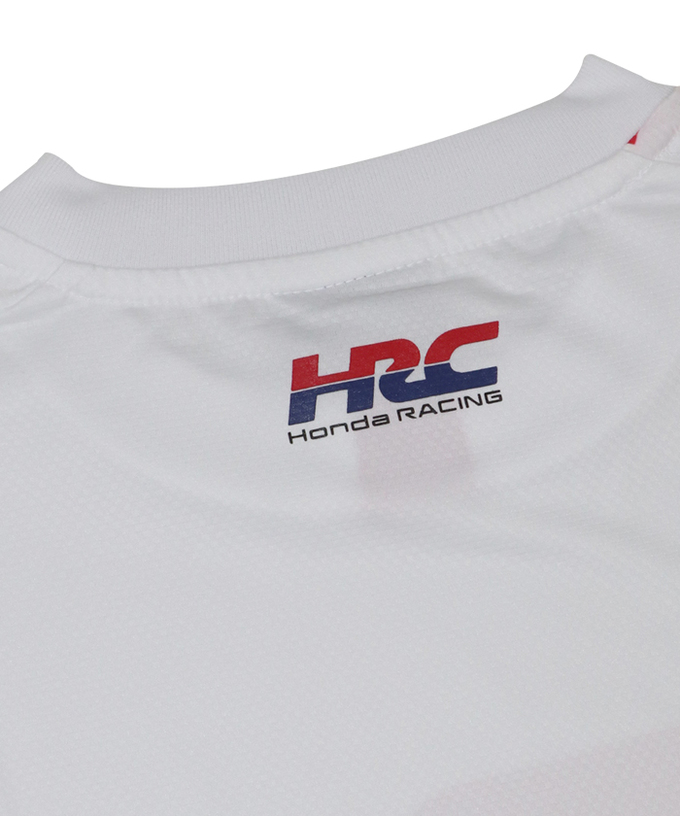 HRC Honda RACING ラグラン Tシャツ Kasumi ホワイト拡大画像