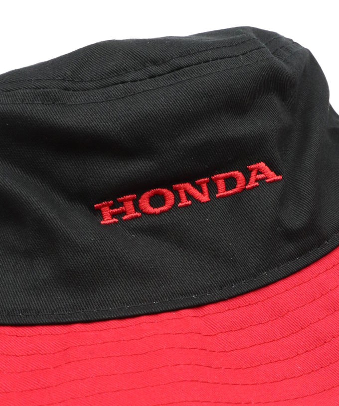 HRC Honda RACING バケットハット Bicolor ブラック拡大画像