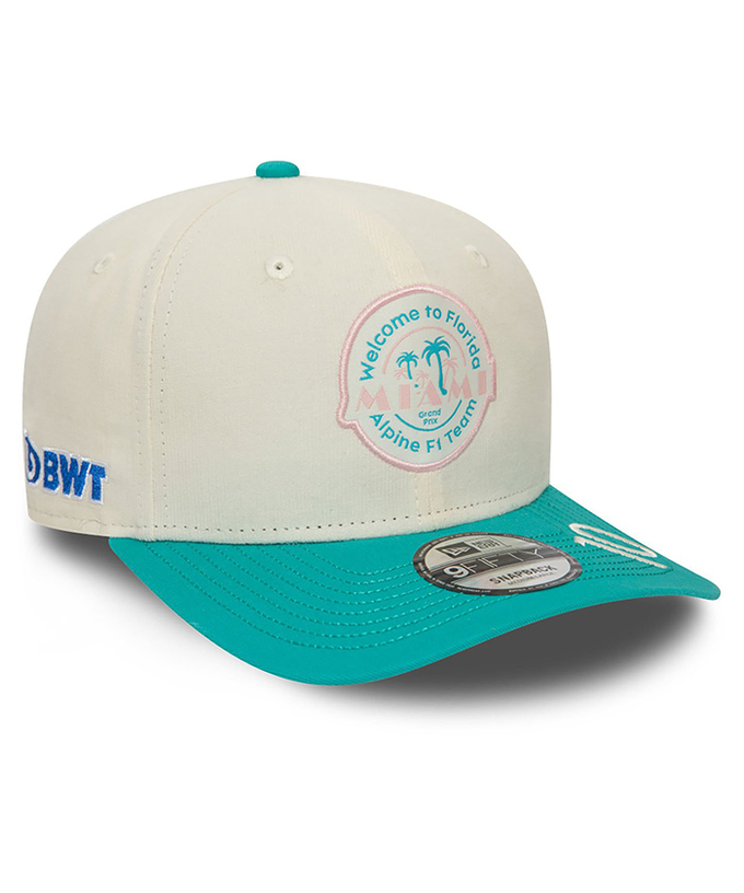 【50%オフセール】BWT アルピーヌ F1 チーム NewEra  9FIFTY マイアミGP ピエール・ガスリー キャップ拡大画像