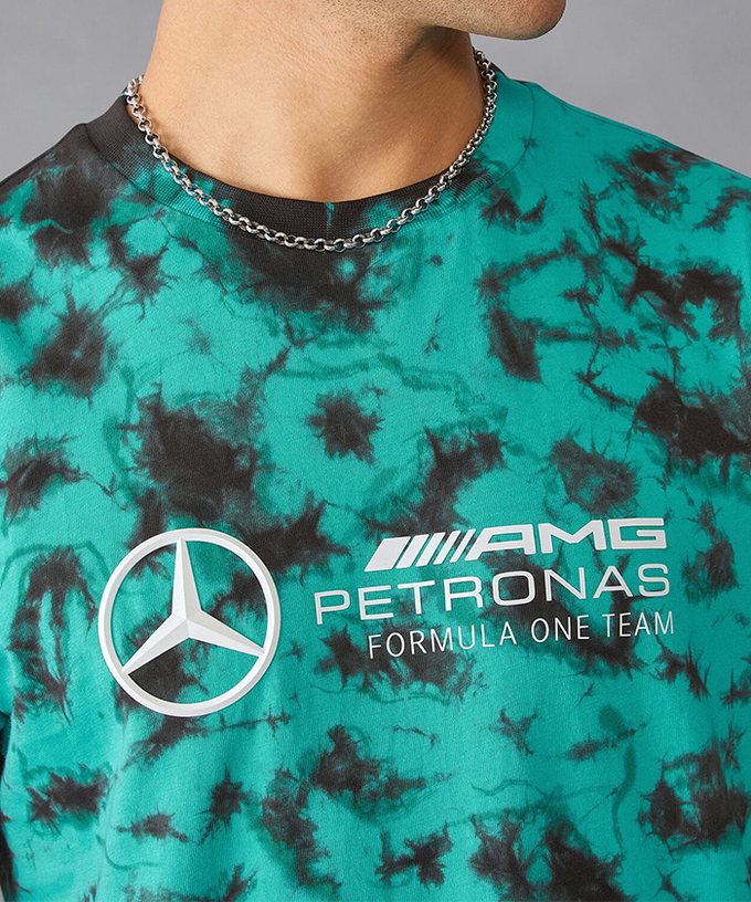 メルセデス AMG ペトロナス F1チーム FW タイダイ Tシャツ /FN-W拡大画像