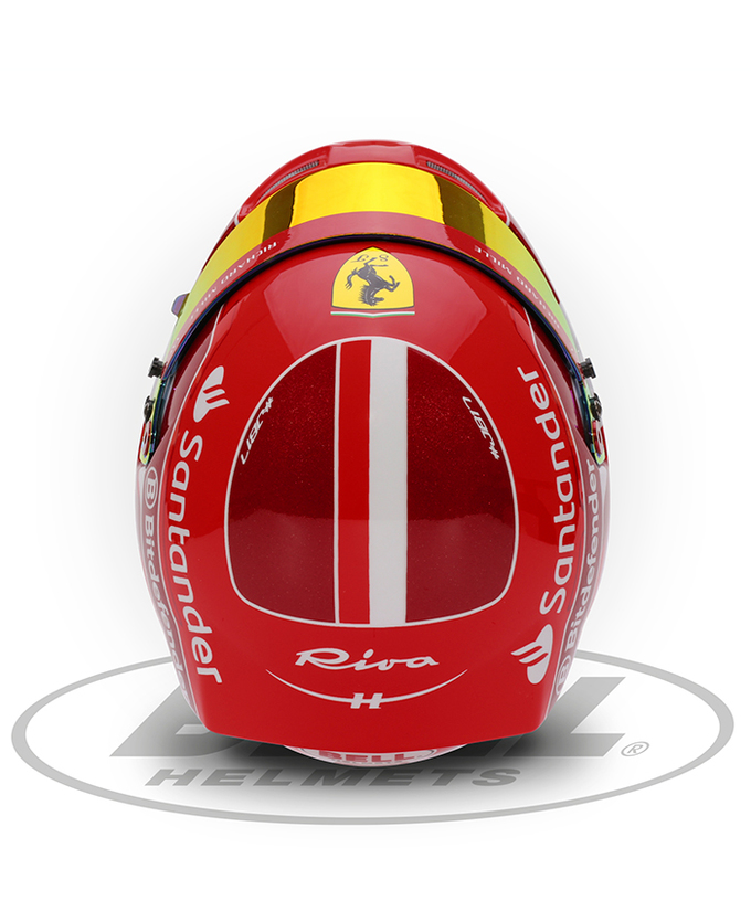 SPORTS MINI LINE 1/2スケール シャルル・ルクレール 2024年 フェラーリ ヘルメット拡大画像