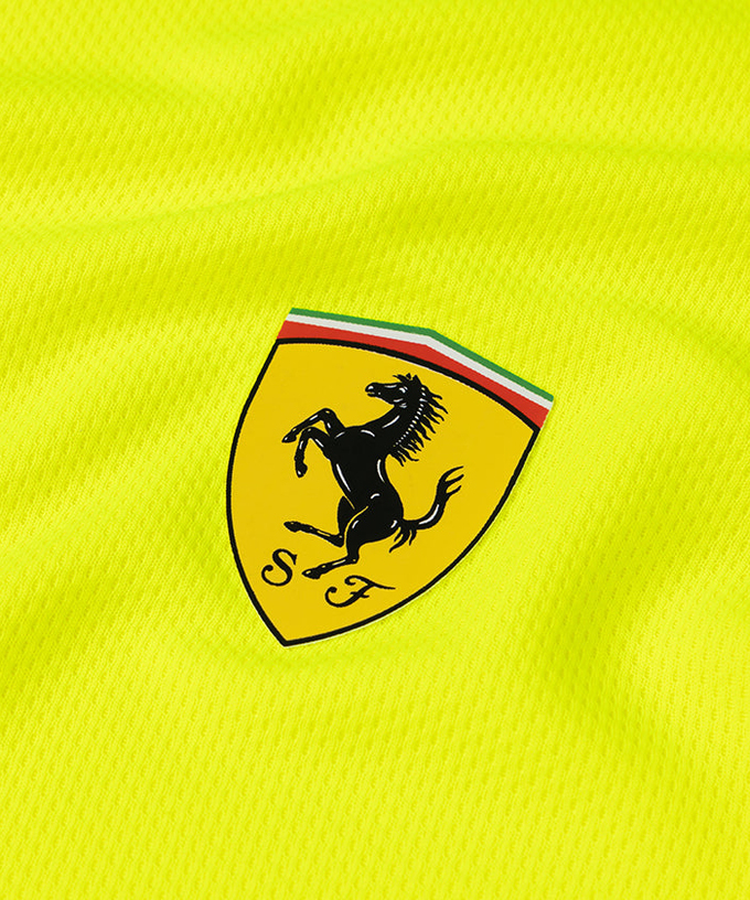 フェラーリ ハイパーカー AFコルセ チーム WEC セーフティー Tシャツ イエロー 2024/ferwec拡大画像