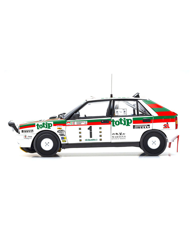 京商 1/18スケール ランチア デルタ HF 4WD No.1 チームランチア トティップ 1987年 タルガ・フローリオ拡大画像