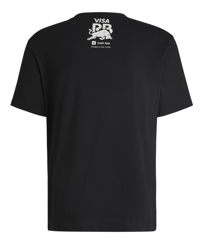 VISA CASH APP RB F1 チーム ライフスタイル コマーシャル ロゴ Tシャツ 2024 ブラック拡大画像