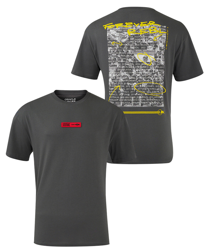 オラクル レッドブル レーシング チーム 20周年記念 オーバーサイズ Tシャツ 2024 /TM-W/ARB拡大画像