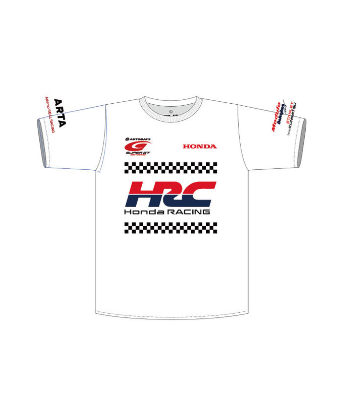 HRC Honda RACING x スーパーGT参戦チーム コラボ Tシャツ 2024拡大画像