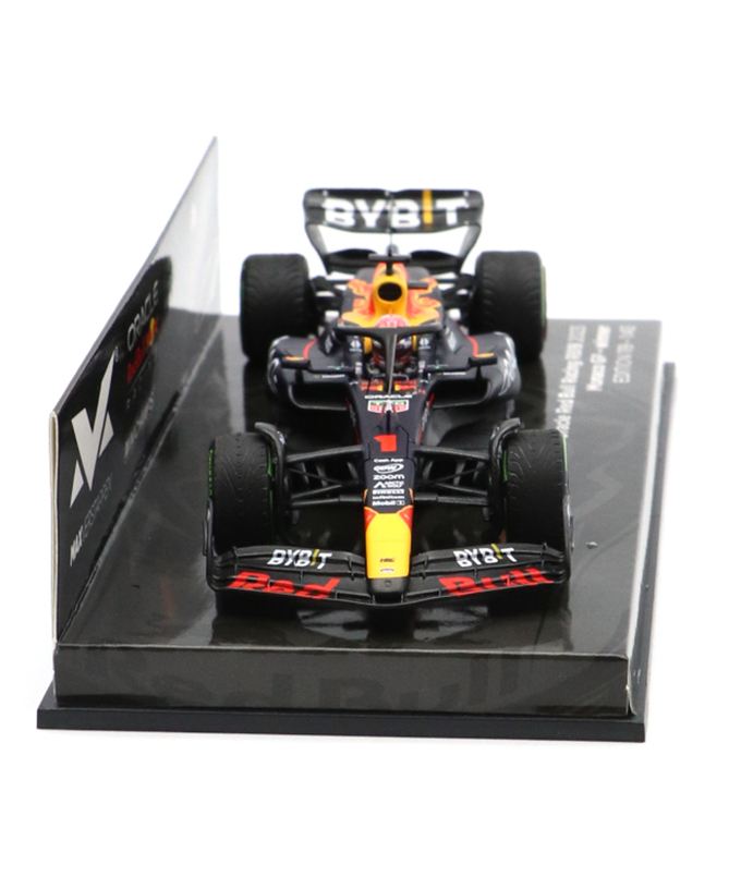 フェルスタッペン別注 ミニチャンプス 1/43スケール オラクル レッドブル レーシング ホンダ RB19 マックス・フェルスタッペン 2023年 モナコGP 優勝 /ARB/23f1m拡大画像