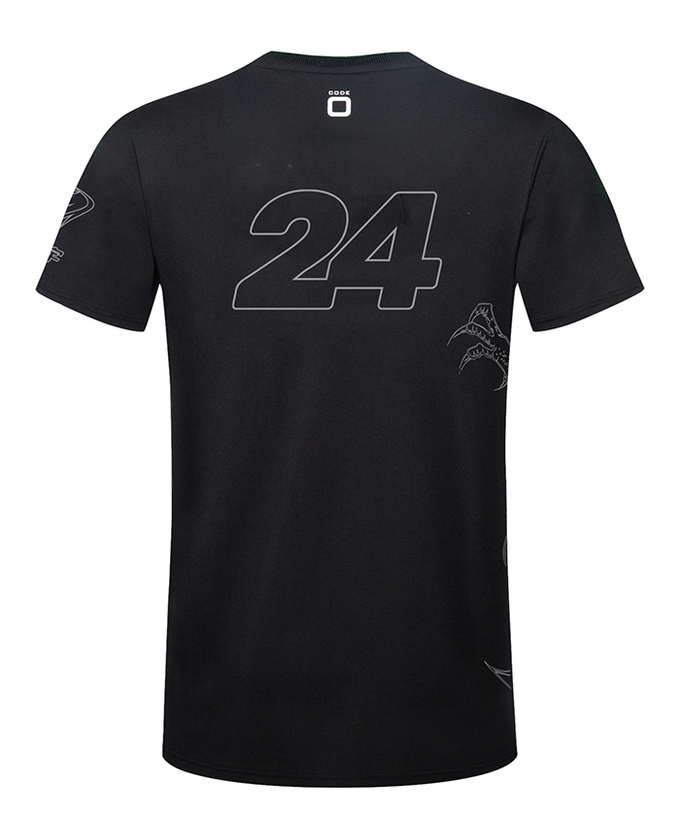 【50%オフセール】ステーク F1 チーム KICK ザウバー チーム 周 冠宇(ジョウ・グアンユー) ドラゴン Tシャツ 2024拡大画像