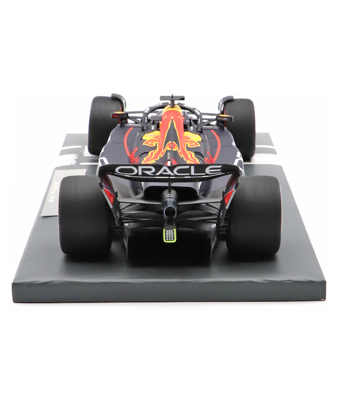 フェルスタッペン別注 ミニチャンプス 1/18スケール オラクル レッドブル レーシング ホンダ RB19 マックス・フェルスタッペン 2023年 ベルギーGP 優勝 /ARB/23f1m拡大画像