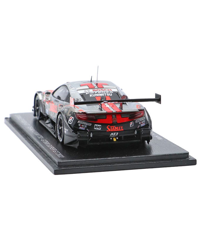 スパーク 1/43スケール スタンレー NSX-GT TEAM KUNIMITSU NO.100 山本尚貴 / 牧野任祐 GT500 スーパーGT 2022年拡大画像