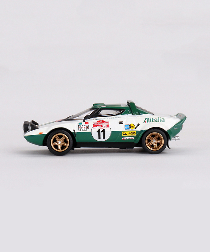 MINIGT 1/64スケール ランチア ストラトス HF 1975 サンレモ ラリー 優勝拡大画像