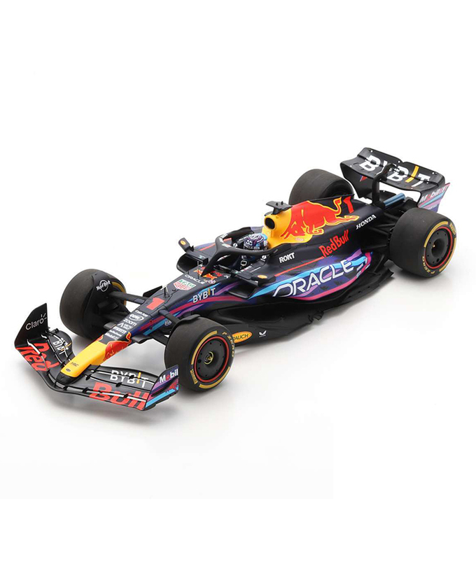 スパーク 1/18スケール オラクル レッドブル レーシング ホンダ RB19 マックス・フェルスタッペン 2023年 マイアミGP 優勝 /ARB/23f1m拡大画像