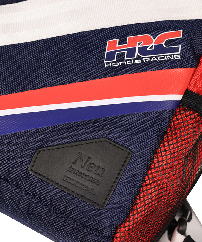 HRC Honda RACING x ノイインテレッセ トリコロール ボディバッグ ミックス拡大画像