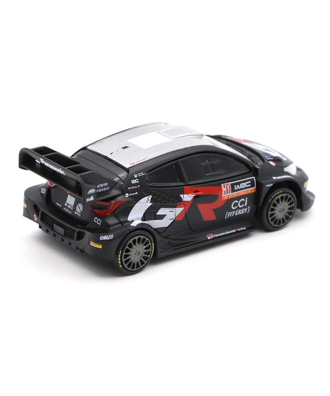 TOYOTA GAZOO Racing 別注 1/64スケール プルバックカー WRC TOYOTA GR ヤリス Rally1 ハイブリッド 2024拡大画像