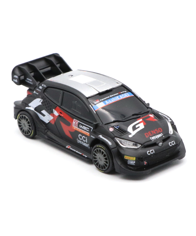 TOYOTA GAZOO Racing 別注 1/64スケール プルバックカー WRC TOYOTA GR ヤリス Rally1 ハイブリッド 2024拡大画像